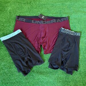 Under Armour Microfiber 3 Pack Boxer Jock Underwear Big and Tall Size 5XL NEW